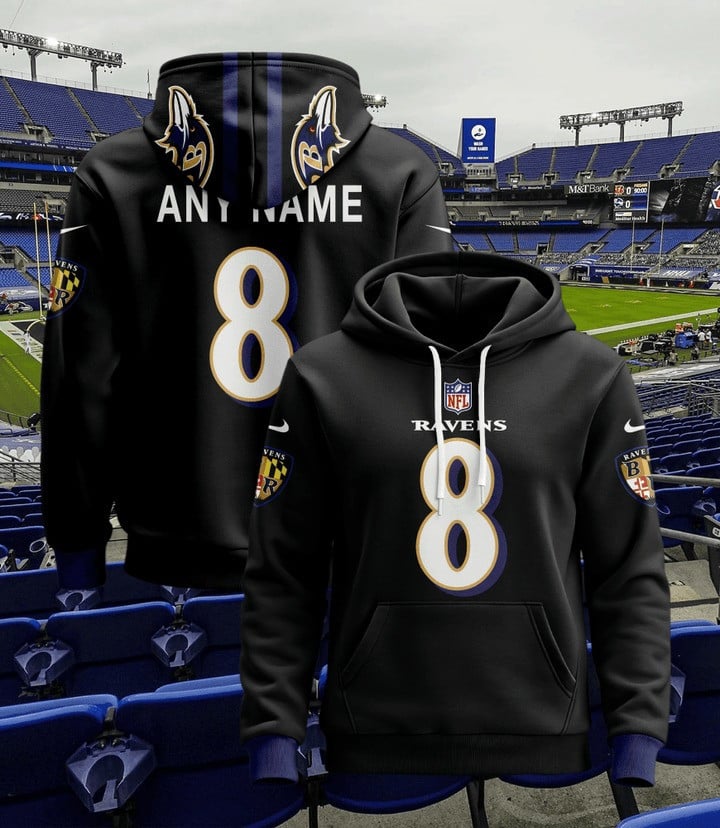 Baltimore Ravens Pullover Custom Hoodie