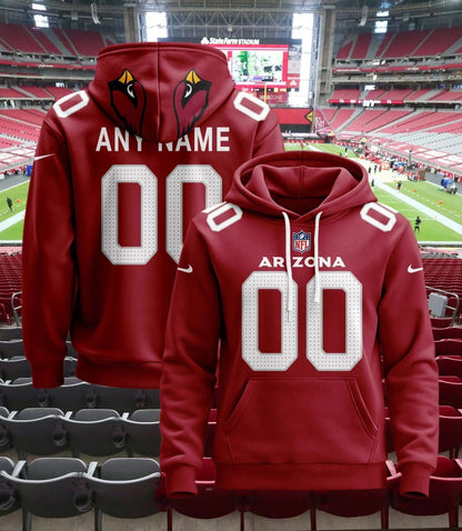 Arizona Cardinals Pullover Custom Hoodie