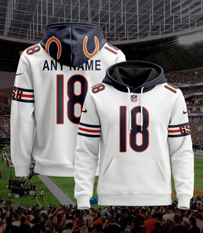 Chicago Bears Pullover Custom Hoodie