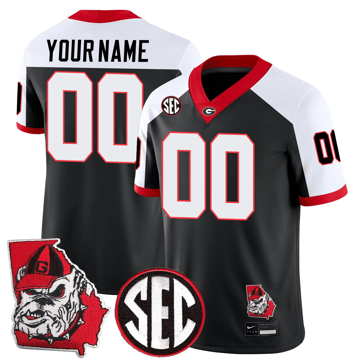 GB Football 24/25 Jersey - Georgia State Map Patch