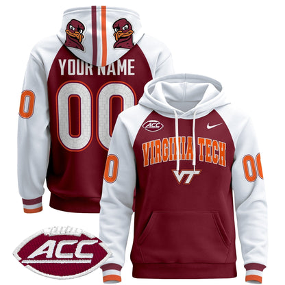 Virginia Tech Hokies 2024 Custom Pullover Hoodie V3