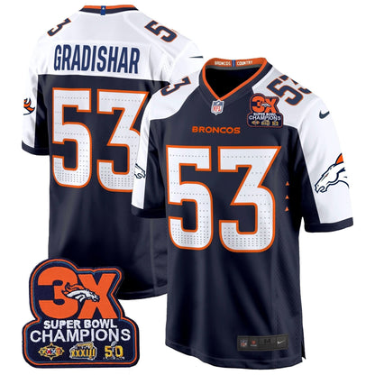DB 3-Time Champions Patch Game Jersey - Al Stitched