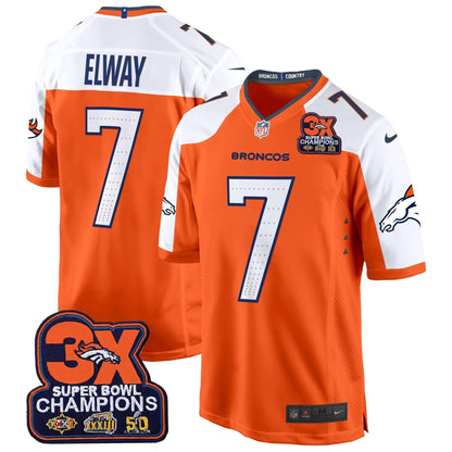 DB 3-Time Champions Patch Game Jersey - Al Stitched