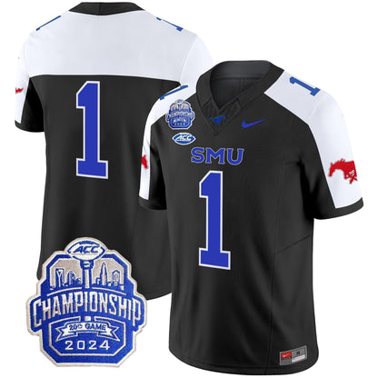 SMU 2024 ACC Championship Patch Vapor Limited Jersey