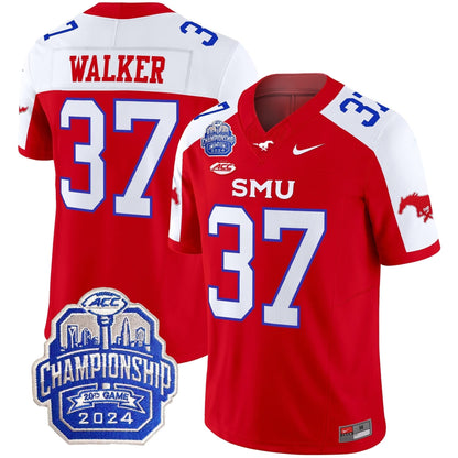 SMU 2024 ACC Championship Patch Vapor Limited Jersey