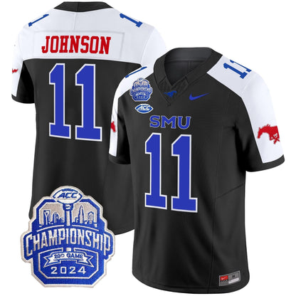 SMU 2024 ACC Championship Patch Vapor Limited Jersey