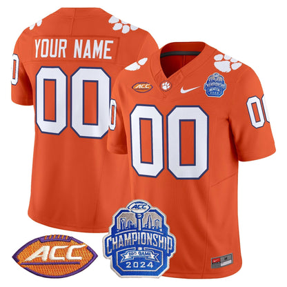 CT 2024 ACC Championship Patch Vapor Limited Custom Jersey