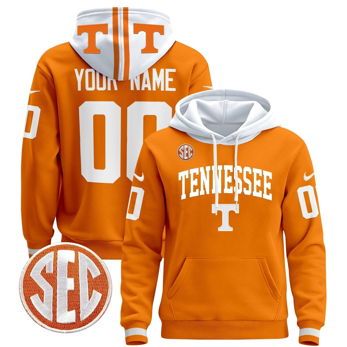 Tennessee Volunteers 2024 Custom Pullover Hoodie V4