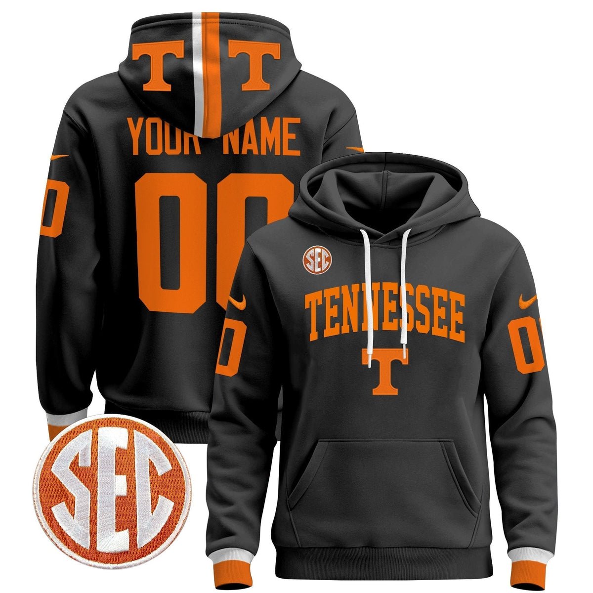 Tennessee Volunteers 2024 Custom Pullover Hoodie V4