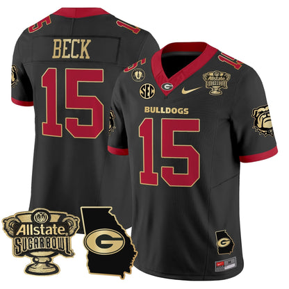 GB 2025 Sugar Bowl & Georgia Map Patch Vapor Limited Jersey