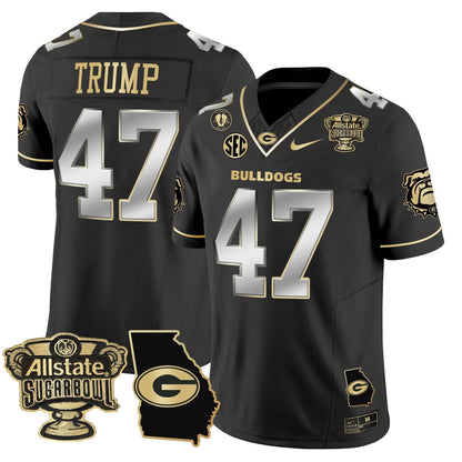 GB 2025 Sugar Bowl & Georgia Map Patch Vapor Limited Jersey