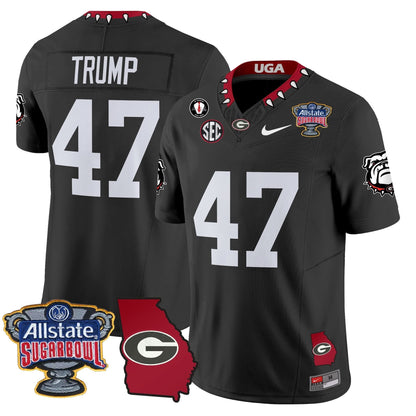 GB 2025 Sugar Bowl & Georgia Map Patch Vapor Limited Jersey