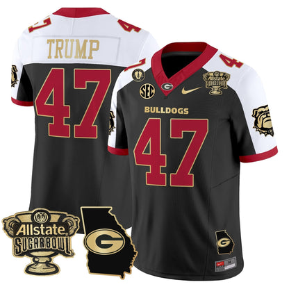GB 2025 Sugar Bowl & Georgia Map Patch Vapor Limited Jersey