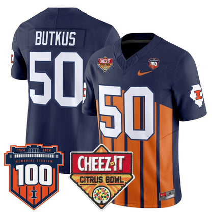 ILL 2025 Cheez-It Citrus Bowl Patch Vapor Limited Jersey
