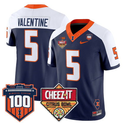 ILL 2025 Cheez-It Citrus Bowl Patch Vapor Limited Jersey