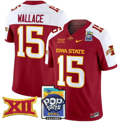ISC 2025 PopTarts Bowl Patch Vapor Limited Jersey