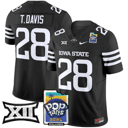 ISC 2025 PopTarts Bowl Patch Vapor Limited Jersey