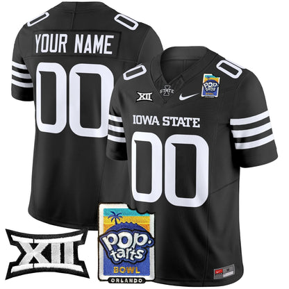 ISC 2025 PopTarts Bowl Patch Vapor Limited Custom Jersey