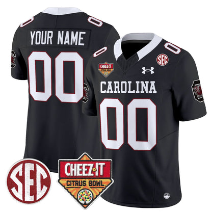 SCG 1980 Throwback Cheez-It Citrus Bowl Patch Vapor Limited Custom Jersey