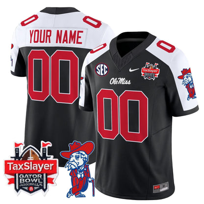 OMB 2025 Gator Bowl Patch Vapor Limited Custom Jersey