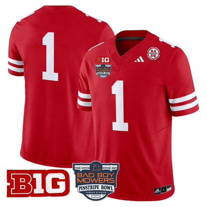 NC 2025 Pinstripe Bowl Patch Vapor Limited Jersey