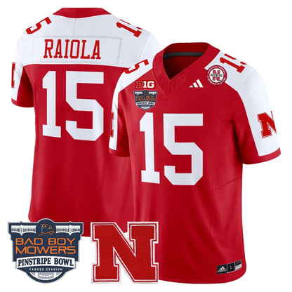 NC 2025 Pinstripe Bowl Patch Vapor Limited Jersey