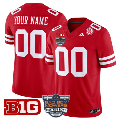 NC 2025 Pinstripe Bowl Patch Vapor Limited Custom Jersey