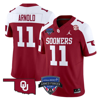 OS 2025 Armed Forces Bowl Patch Vapor Limited Jersey