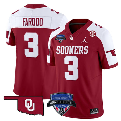 OS 2025 Armed Forces Bowl Patch Vapor Limited Jersey