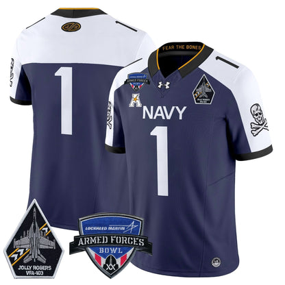 NM 2025 Armed Forces Bowl Patch Vapor Limited Jersey