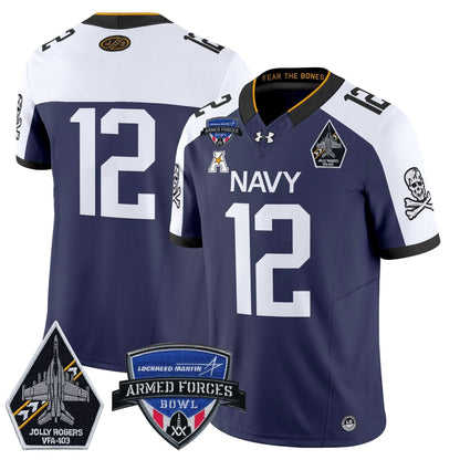 NM 2025 Armed Forces Bowl Patch Vapor Limited Jersey