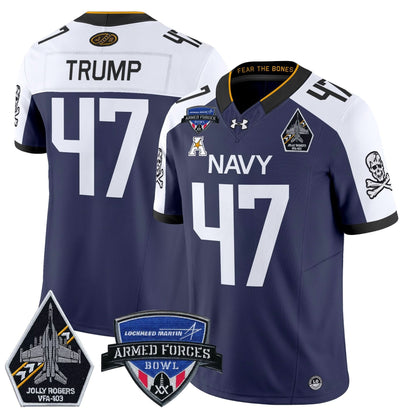 NM 2025 Armed Forces Bowl Patch Vapor Limited Jersey
