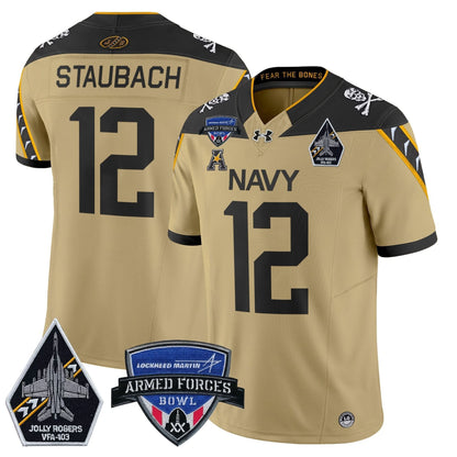 NM 2025 Armed Forces Bowl Patch Vapor Limited Jersey