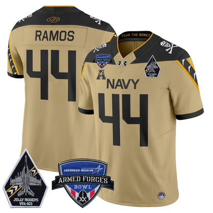NM 2025 Armed Forces Bowl Patch Vapor Limited Jersey