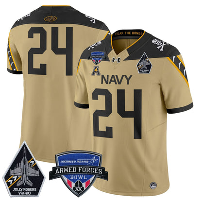 NM 2025 Armed Forces Bowl Patch Vapor Limited Jersey