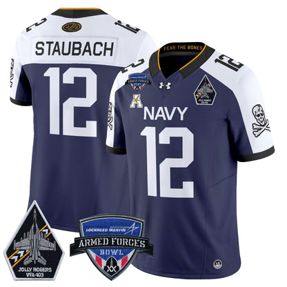 NM 2025 Armed Forces Bowl Patch Vapor Limited Jersey