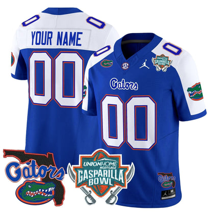 FG 2025 Gasparilla Bowl Patch Vapor Limited Custom Jersey