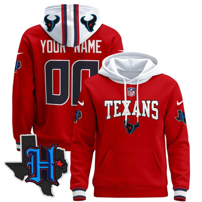 Houston Texans 2024 Custom Pullover Hoodie V3