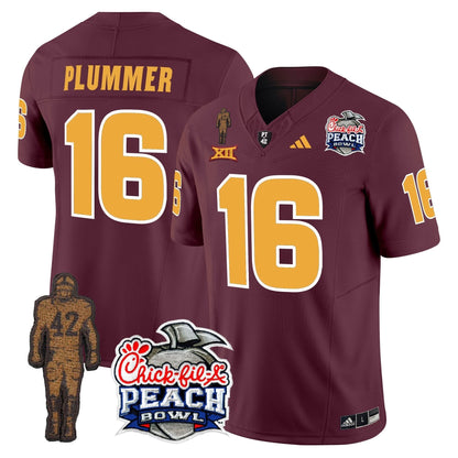 SD Pat Tillman & Peach Bowl Patch Vapor Limited Jersey
