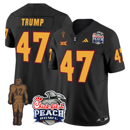 SD Pat Tillman & Peach Bowl Patch Vapor Limited Jersey