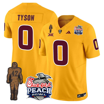 SD Pat Tillman & Peach Bowl Patch Vapor Limited Jersey