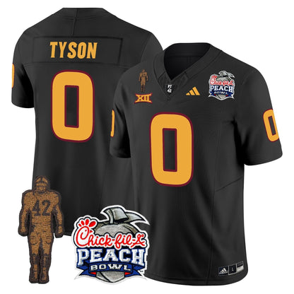 SD Pat Tillman & Peach Bowl Patch Vapor Limited Jersey