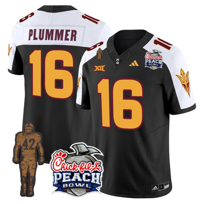 SD Pat Tillman & Peach Bowl Patch Vapor Limited Jersey