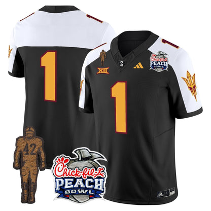 SD Pat Tillman & Peach Bowl Patch Vapor Limited Jersey