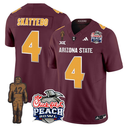 SD Pat Tillman & Peach Bowl Patch Vapor Limited Jersey V2