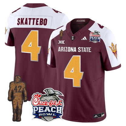 SD Pat Tillman & Peach Bowl Patch Vapor Limited Jersey V2