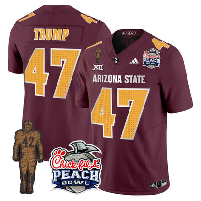 SD Pat Tillman & Peach Bowl Patch Vapor Limited Jersey V2