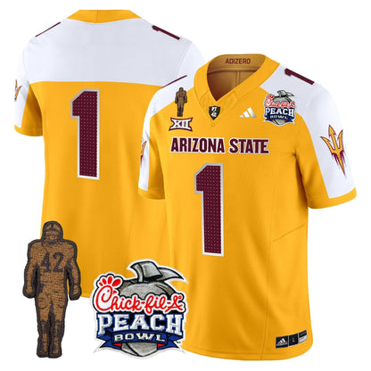 SD Pat Tillman & Peach Bowl Patch Vapor Limited Jersey V2