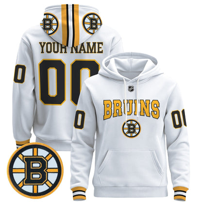 Boston Bruins 2024 Custom Pullover Hoodie