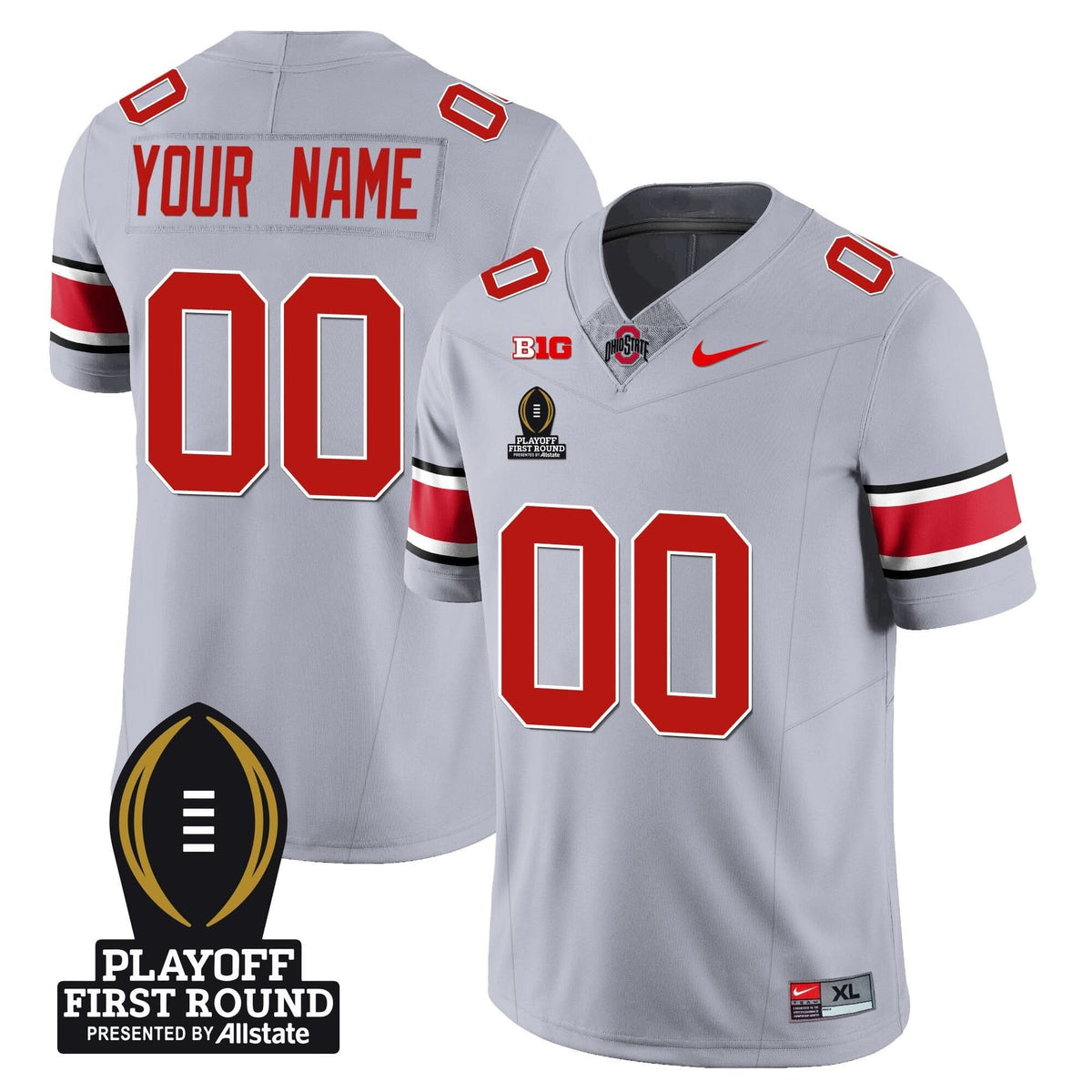 Custom OSB Football - Playoff First Round Patch